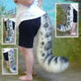 Snowy Leopard tail