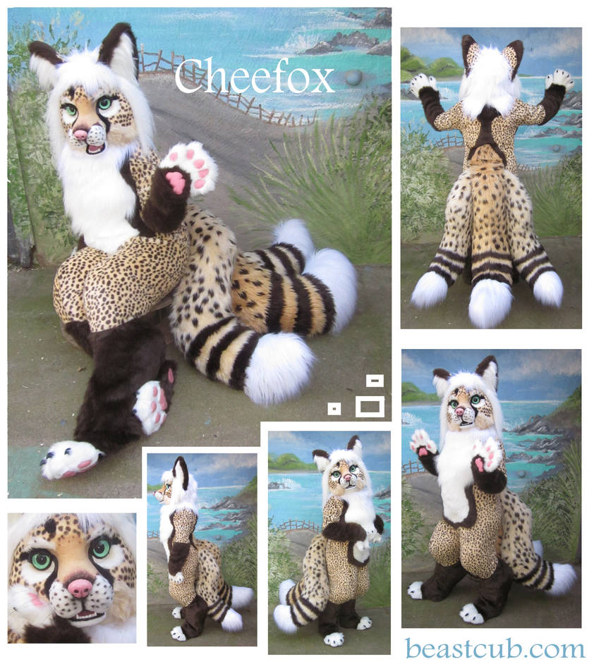 Kitsune Tailed Cheefox by LilleahWest
