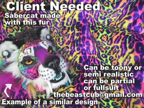 Client Needed for rainbow sabercat
