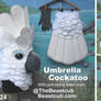 Umbrella Cockatoo mask