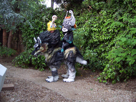 Midna wolf cosplay OLD WORK