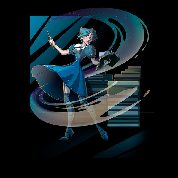 Sailor Mercury Witch by SelcouthRabbit on DeviantArt