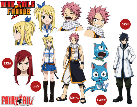 Personajes - Fairy Tail