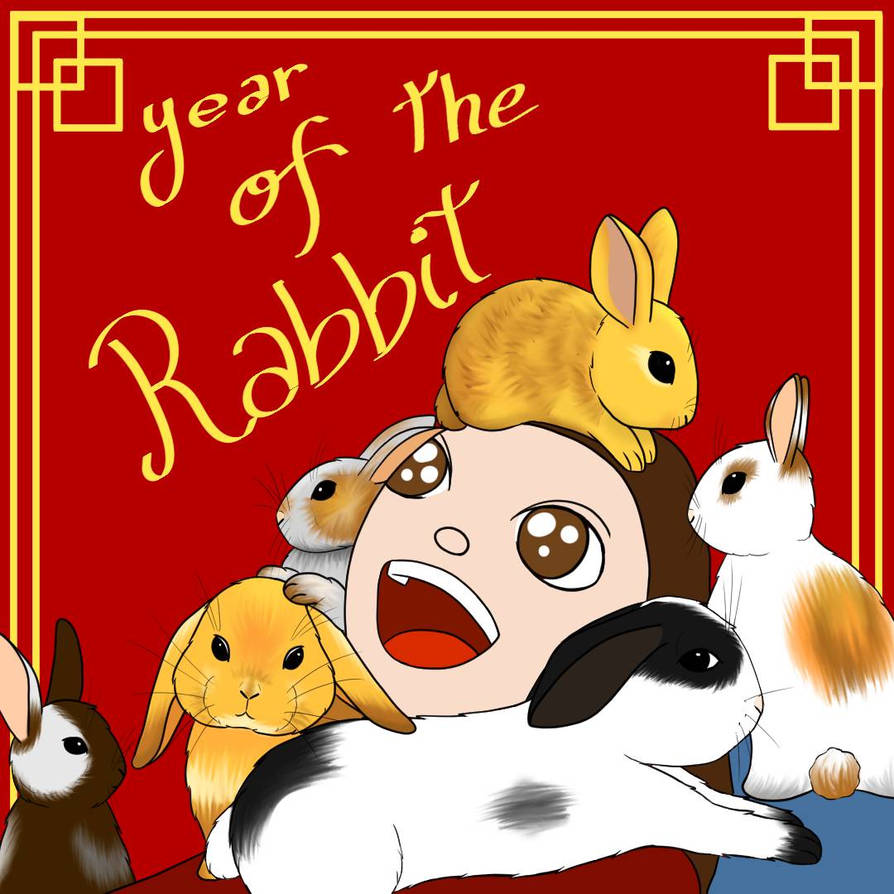Bunny Rabbit Years Year of the Rabbit by SapimoIlustrations on DeviantArt