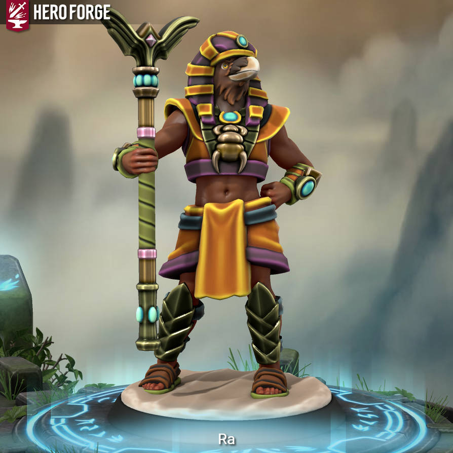 Heroforge Rambo Ra (Hero Forge) by TychoTMA-1 on DeviantArt