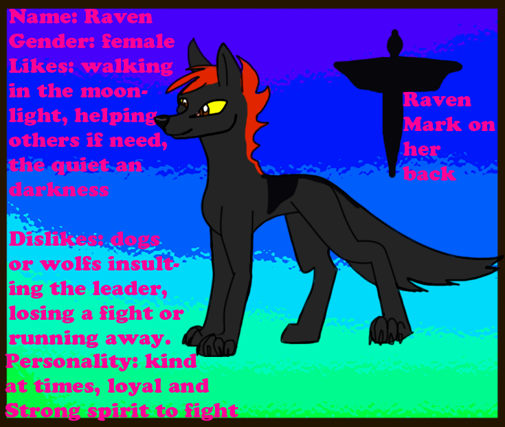 Raven reference by SunnyPopFeline on DeviantArt