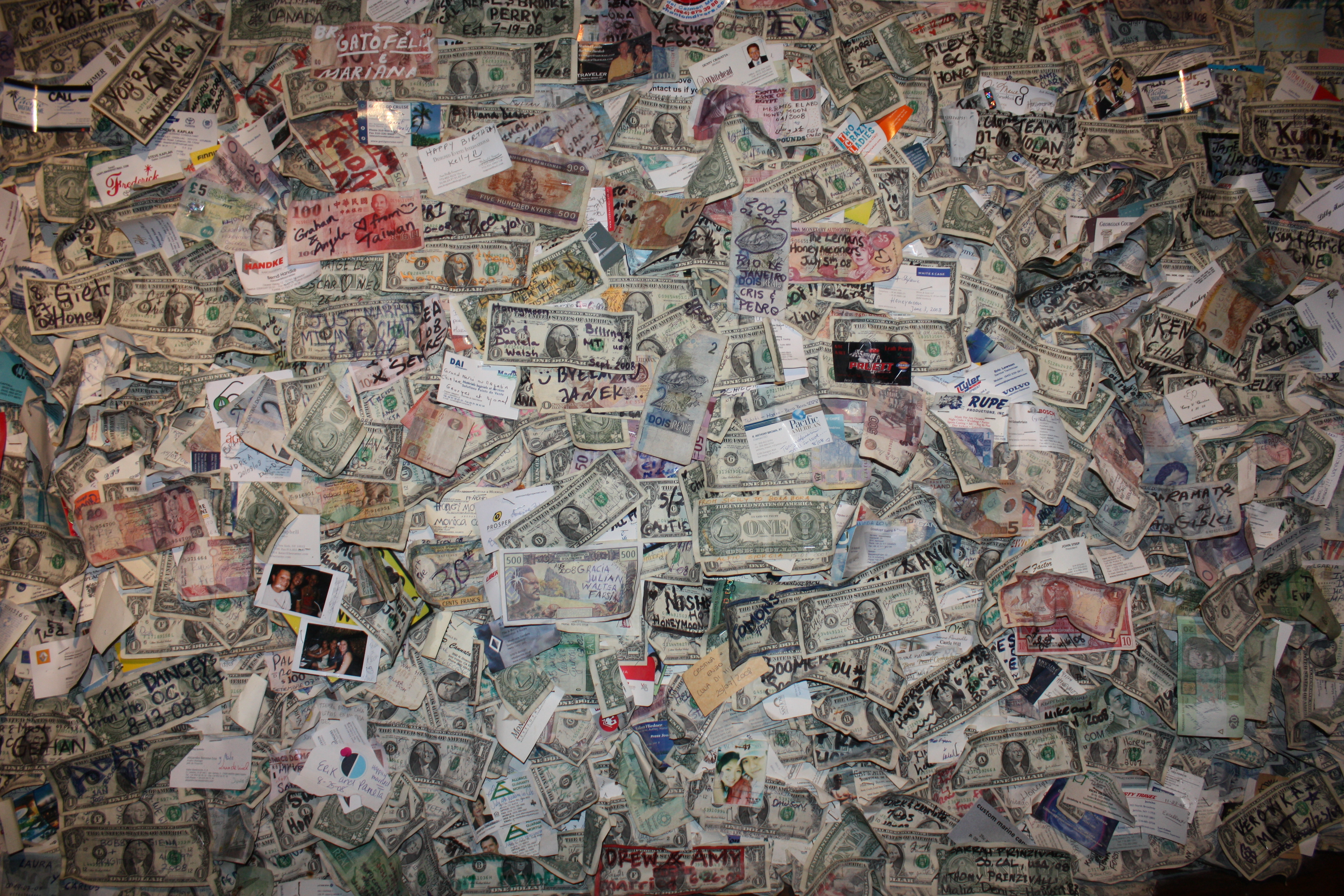 Money wall