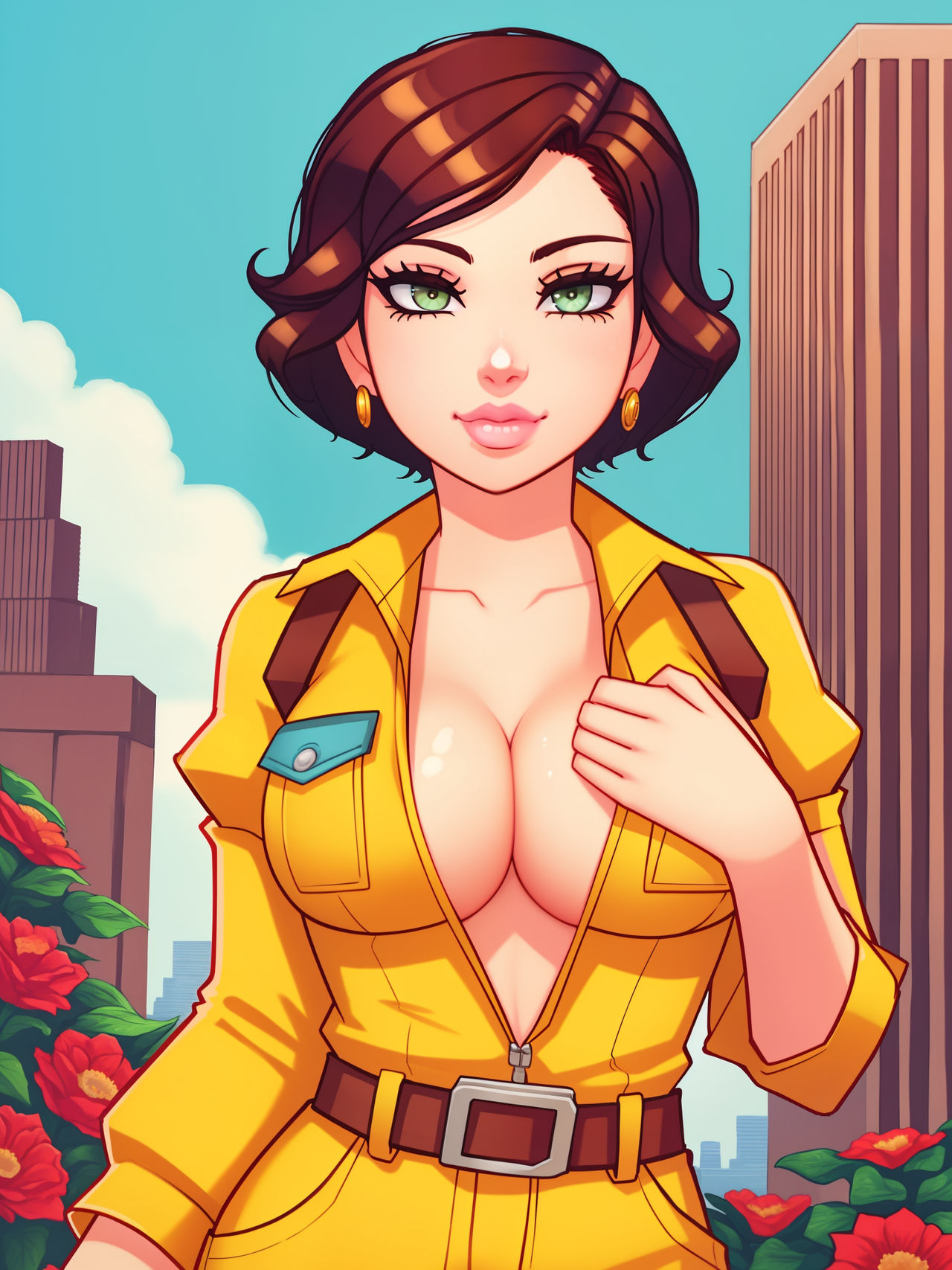April O'Neil (TMNT) by ArtRaccoonee on DeviantArt