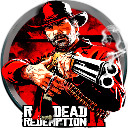 Red Dead Redemption 2 icon ico V2 by hatemtiger on DeviantArt