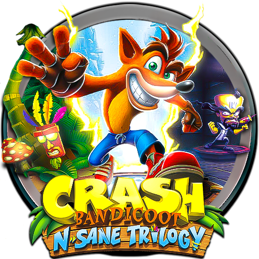 Sane Icon Crash Bandicoot N. Sane Trilogy icon ico by hatemtiger on DeviantArt