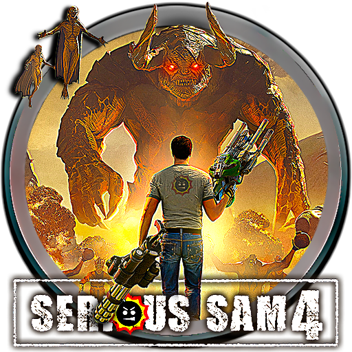 Sam 4 Fun Serious Sam 4 icon ico by hatemtiger on DeviantArt