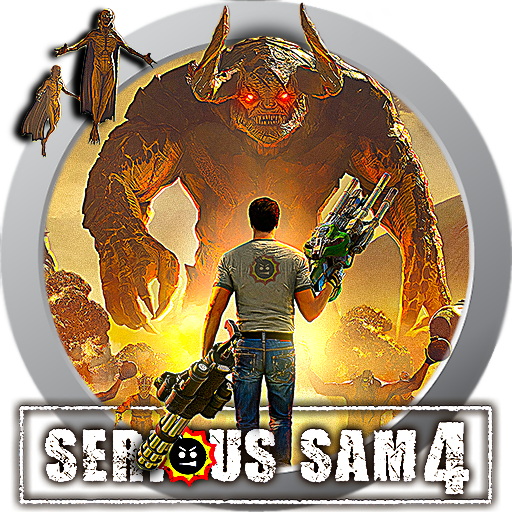 Sam Icon Collection Serious Sam 4 icon ico by hatemtiger on DeviantArt