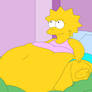 Fat Lisa in bed