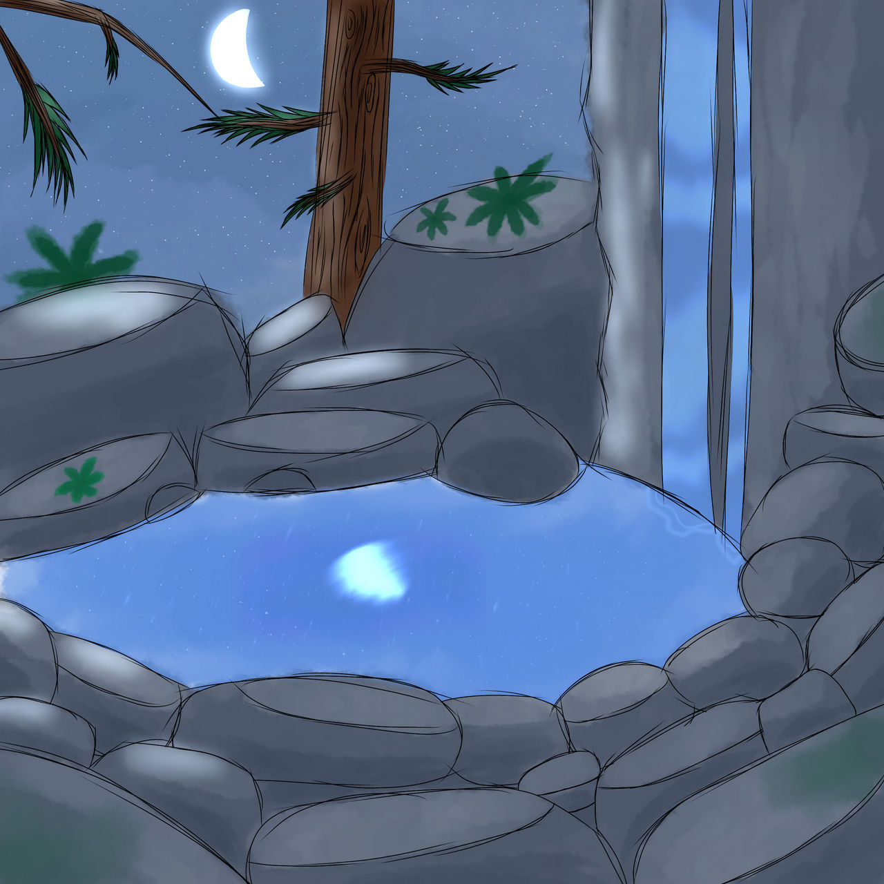 Moonpool Moonpool art by Starrycat11 on DeviantArt