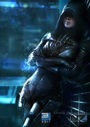 Mass Effect 3 - Kasumi Goto by patryk-garrett