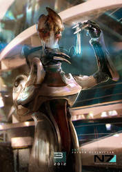 Mass Effect 3 - Mordin Solus by patryk-garrett