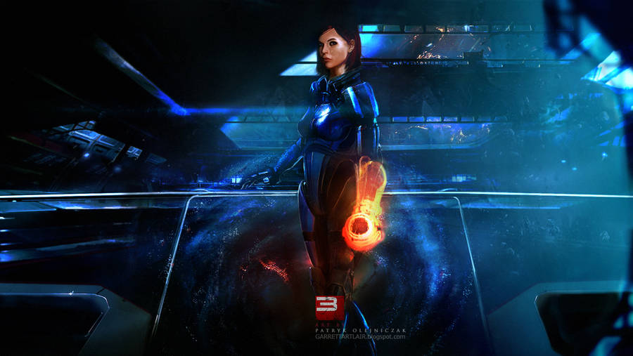Mass Effect 3 - E3 Wallpaper by patryk-garrett