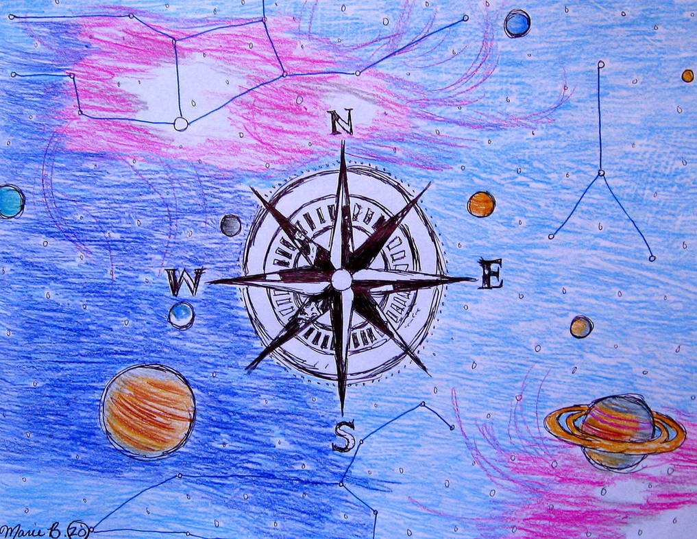 Cross Compass Tattoo Design 2 by MarieBauder96 on DeviantArt