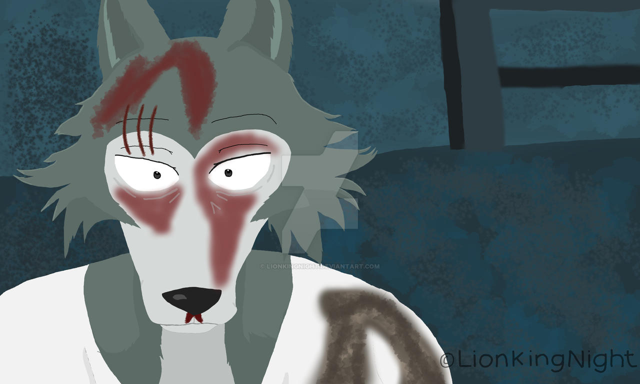 beastars screen shot redrawing - legoshi by LionKingNight on DeviantArt