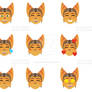 Ratchet emojis - 12 set