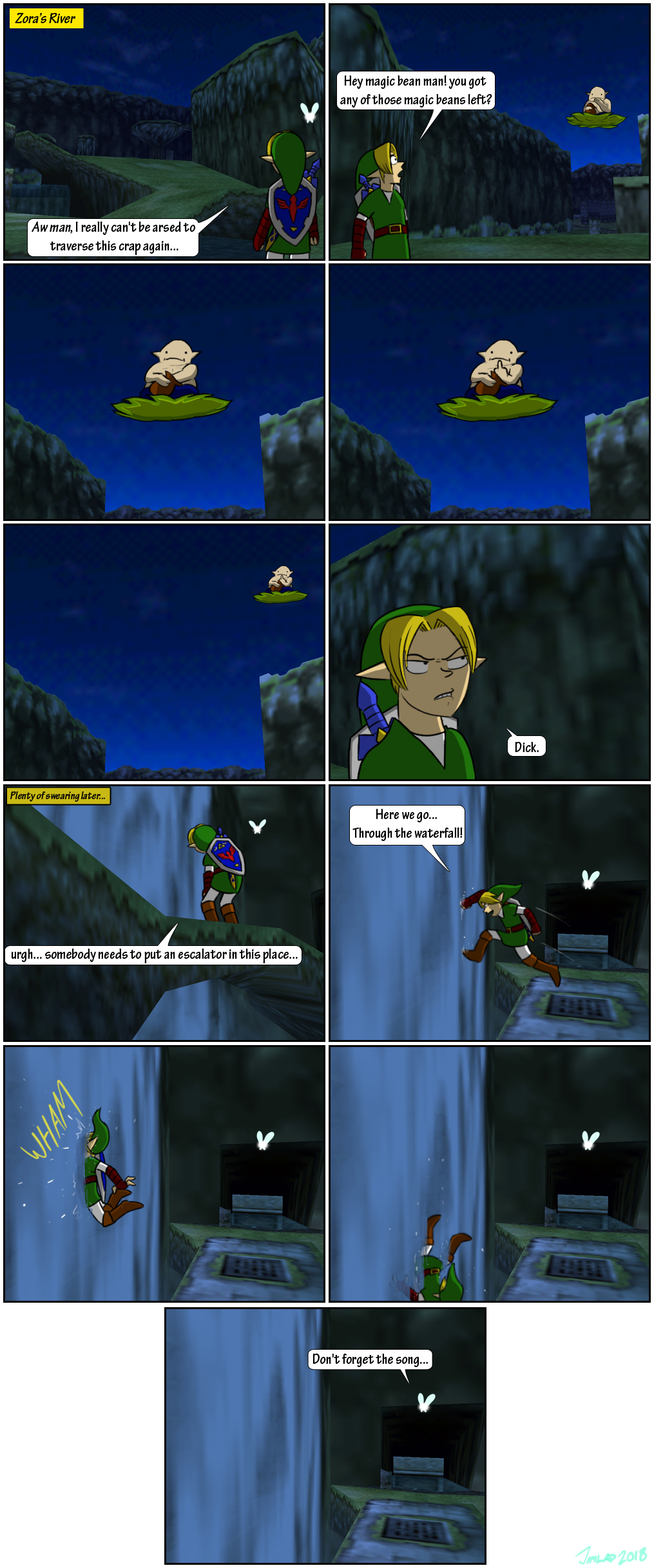 Te, legend of Zelda. - Ocarina of Time PT-BR.zipffile - iFunny Brazil