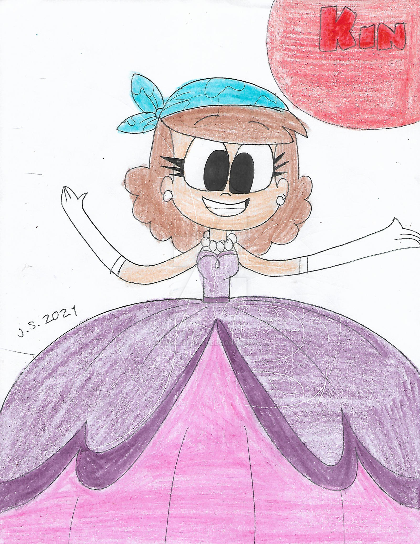 Kin In Ball Gown by Toonguy971st on DeviantArt