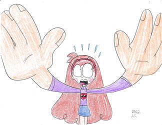 Mabel Pines Giant Hands