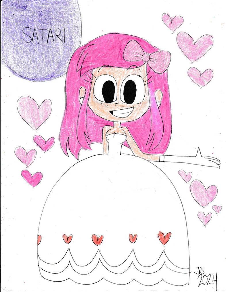 Prof Satari Satari In Her White Dress by Toonguy971st on DeviantArt