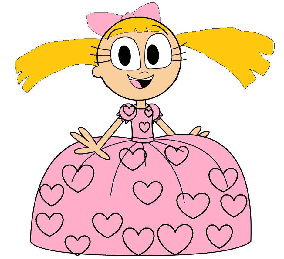 Hey Arnold Helga G Pataki in Pink Heart Dress by Toonguy971st on DeviantArt