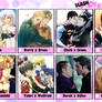 My Top 10 Yaoi Couples