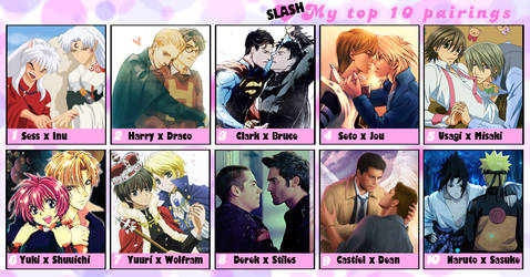 My Top 10 Yaoi Couples