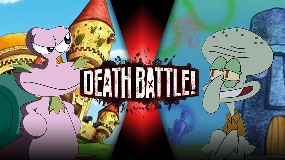 Escargoon vs Squidward Death Battle by RedKirb on DeviantArt