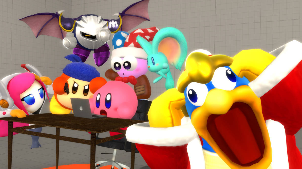 Kirby Characters Watching On A Laptop By RedKirb On DeviantArt kirby-characters-watching-on-a-laptop-by-redkirb-on-deviantart