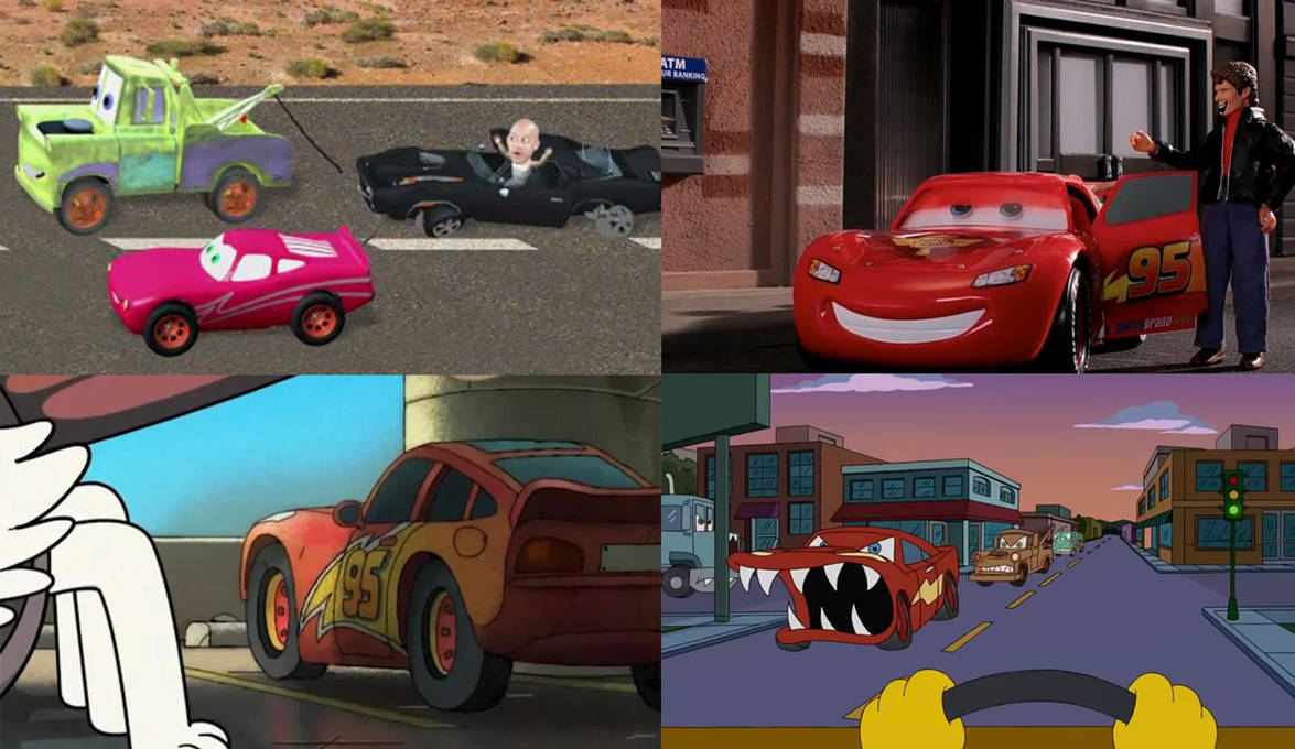 Pixar Cars references in other media by RedKirb on DeviantArt