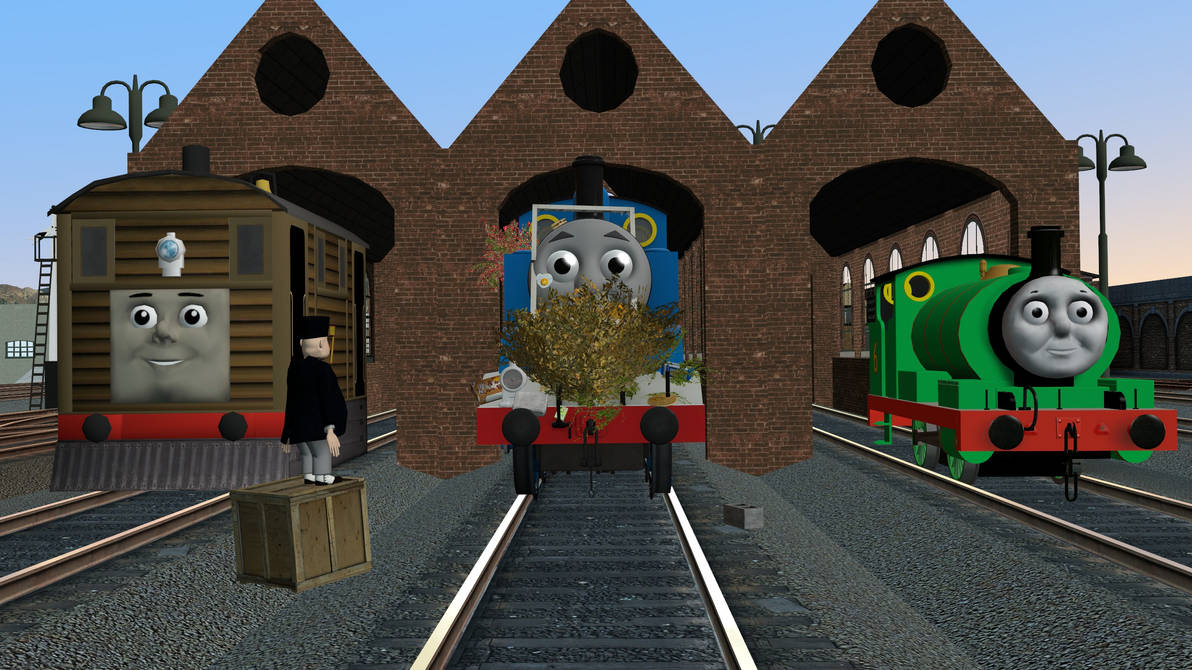 Thomas Comes to Breakfast Aftermath by RedKirb on DeviantArt