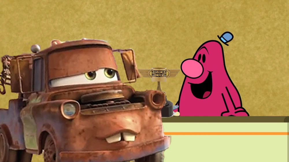 Mater and Mr. Scatterbrain by RedKirb on DeviantArt