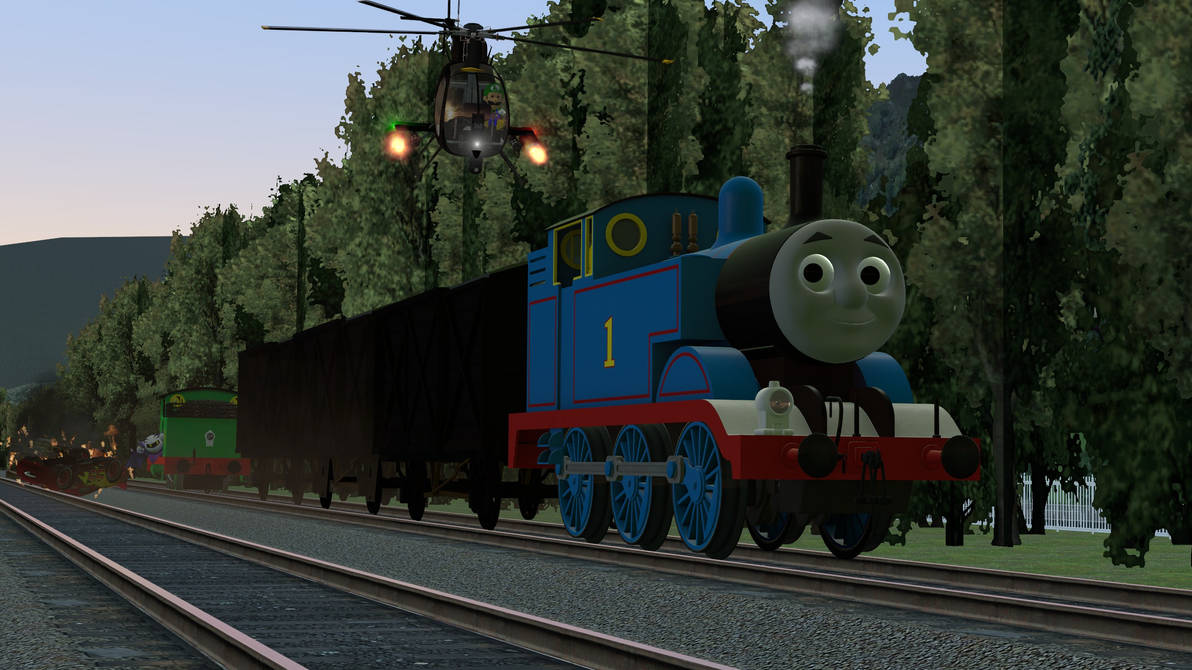 Thomas The Unstoppable Tank Engine by RedKirb on DeviantArt