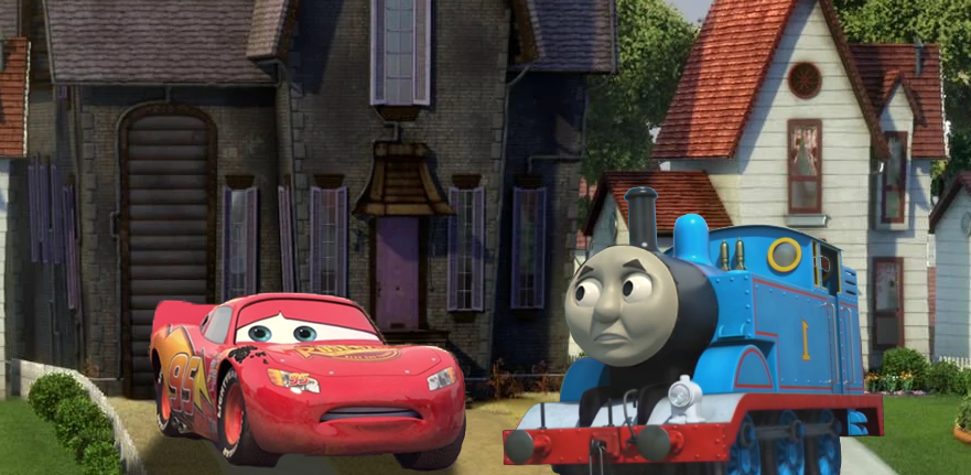 Thomas lightning mcqueen sales