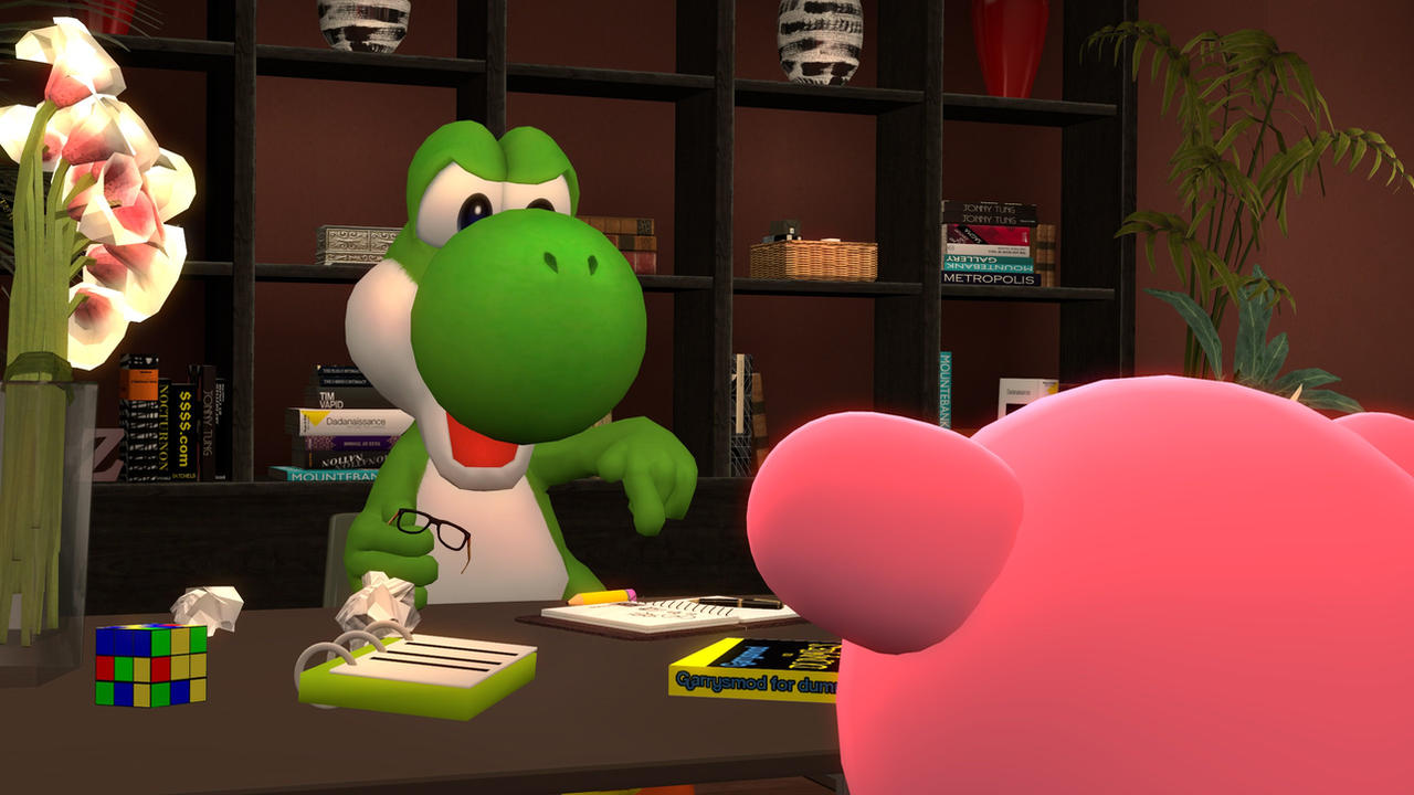 Yousi Math Math is Math! scene but with Yoshi and Kirby by RedKirbDaRedPuffball on ...