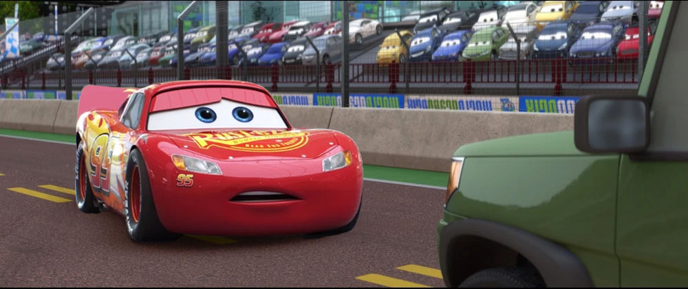 Cars 3 Lightning McQueen in Cars 2 by RedKirb on DeviantArt