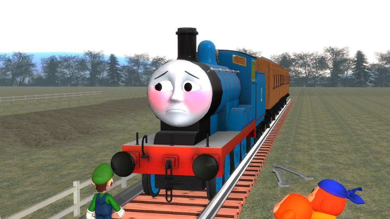 Edward without his side-rods by RedKirb on DeviantArt