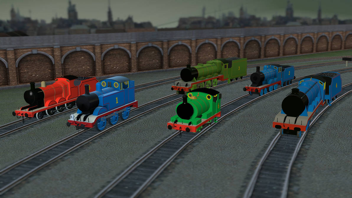 Faceless Engines by RedKirbDaRedPuffball on DeviantArt