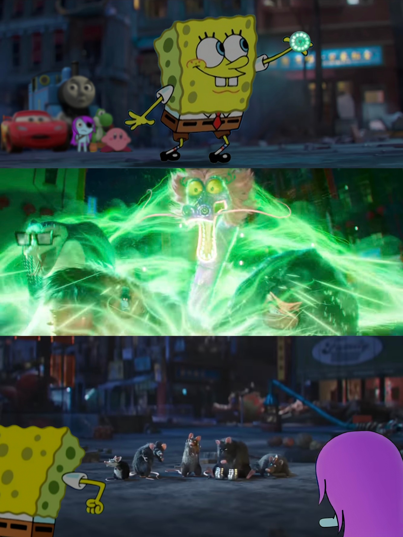 Spongebob Rattic SpongeBob turns the Vicious 6 into rats by RedKirb on DeviantArt