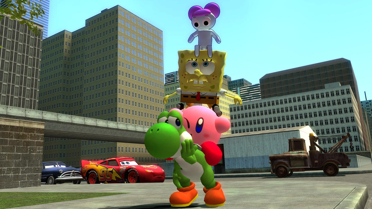 Yoshi Ride by RedKirb on DeviantArt