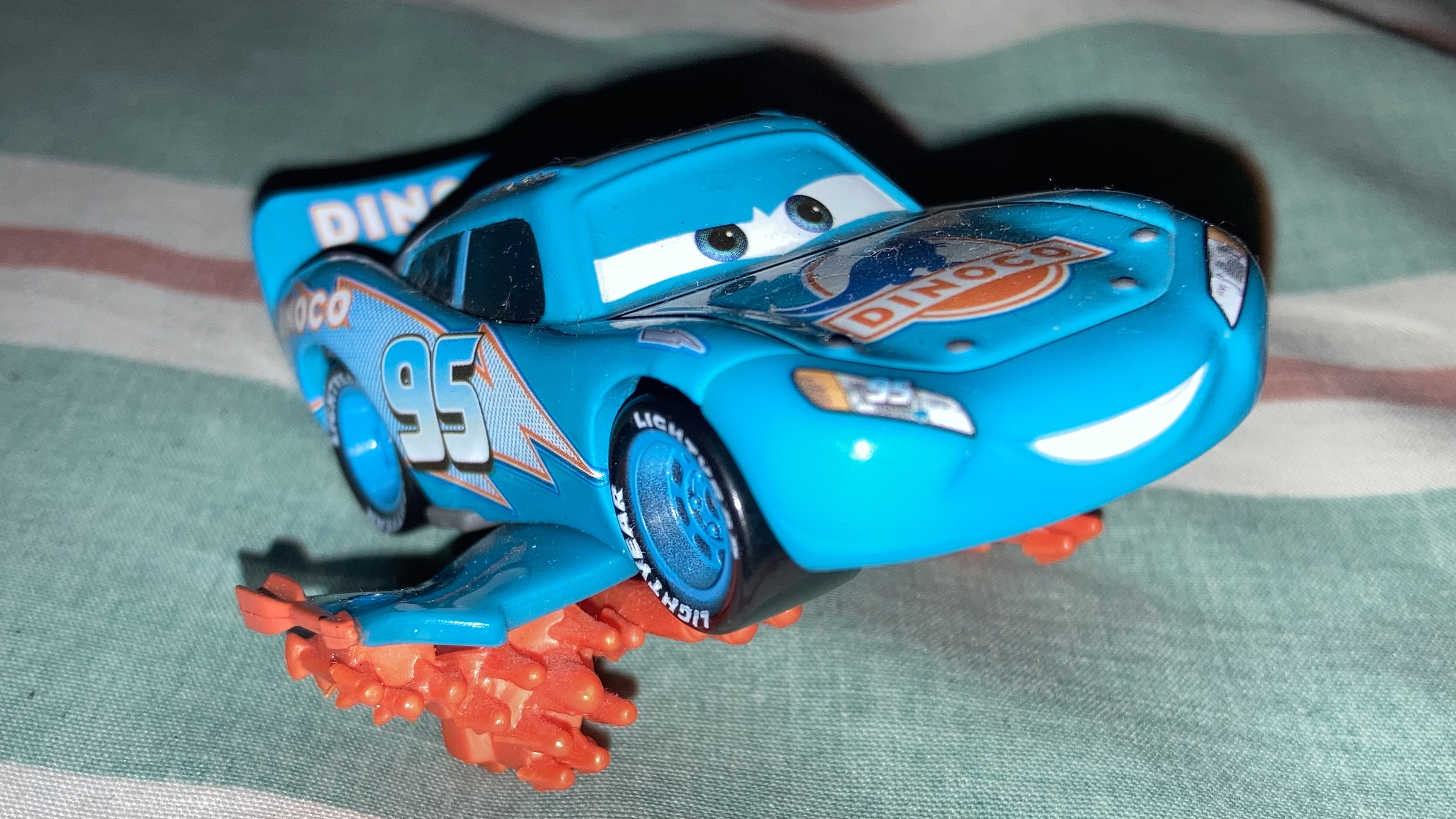 Dinoco Lightning McQueen Stock Art by RedKirb on DeviantArt