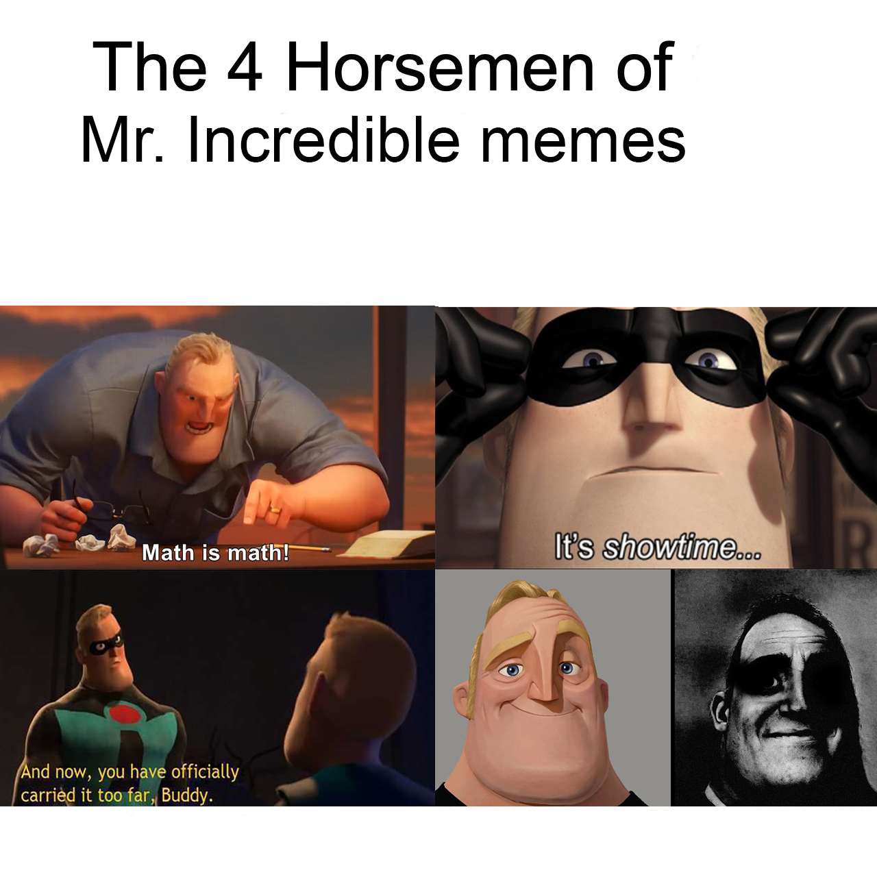 Mr incredible meme : r/memes