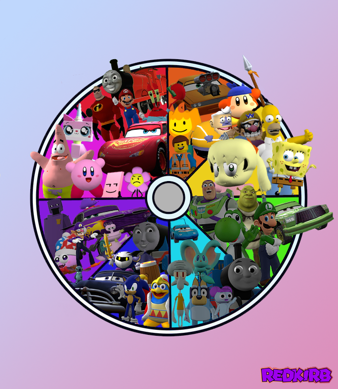 My Garry's Mod Color Wheel (Part 8) by RedKirbDaRedPuffball on DeviantArt