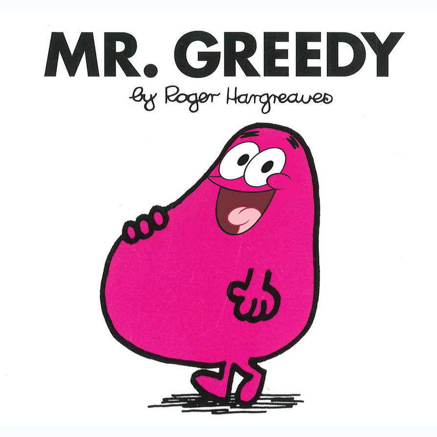Mr. Greedy with Patrick's Face by RedKirb on DeviantArt