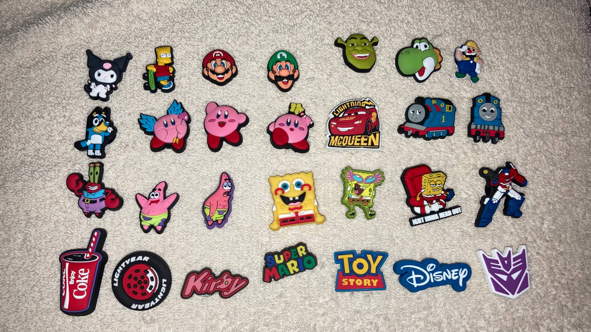 My Crocs Charms Collection by RedKirb on DeviantArt