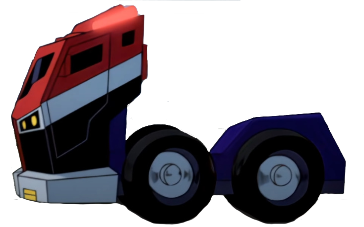 TFA Optimus Prime Truck Mode (Side View) by RedKirb on DeviantArt